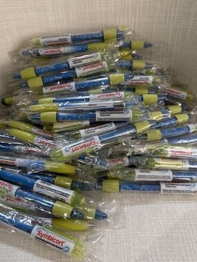 Pharmaceutical Drug Rep Collectible Promo Doctor’s Ink Pens RX Symbicort LOT
